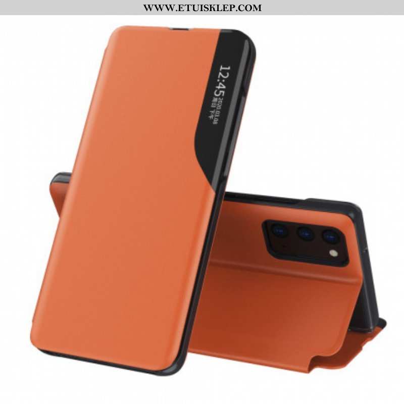 Etui Na Telefon do Samsung Galaxy A52 4G / A52 5G / A52s 5G Teksturowana Sztuczna Skóra